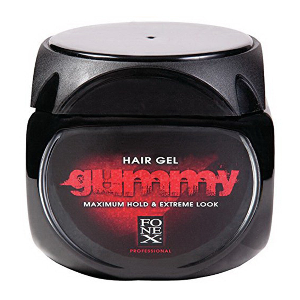 Fonex Gummy Maximum Hold and Extreme Look Plus Hair Gel, 16.9 Oz